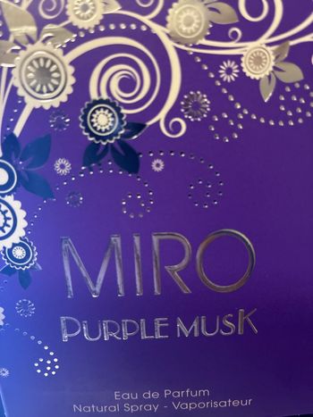 Miro cosmetics parfum: Purple Musk  50ml