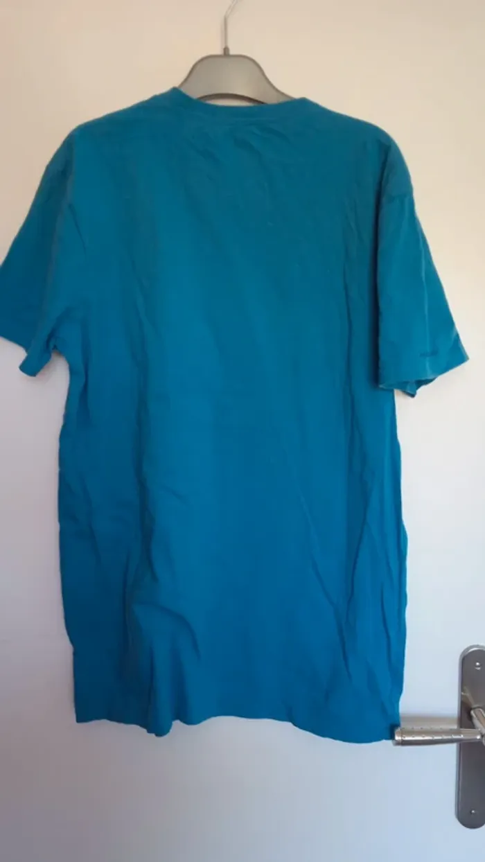 Tee-shirt bleu Heat Gear L – Parfait pour bouger & briller - photo numéro 5