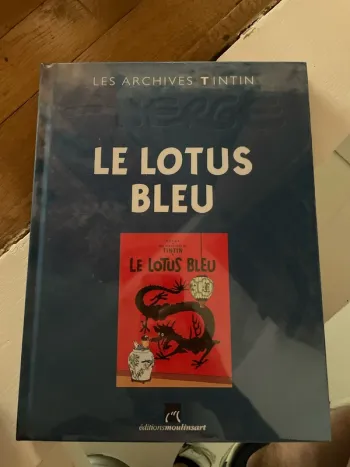 Lotus bleu archive Tintin