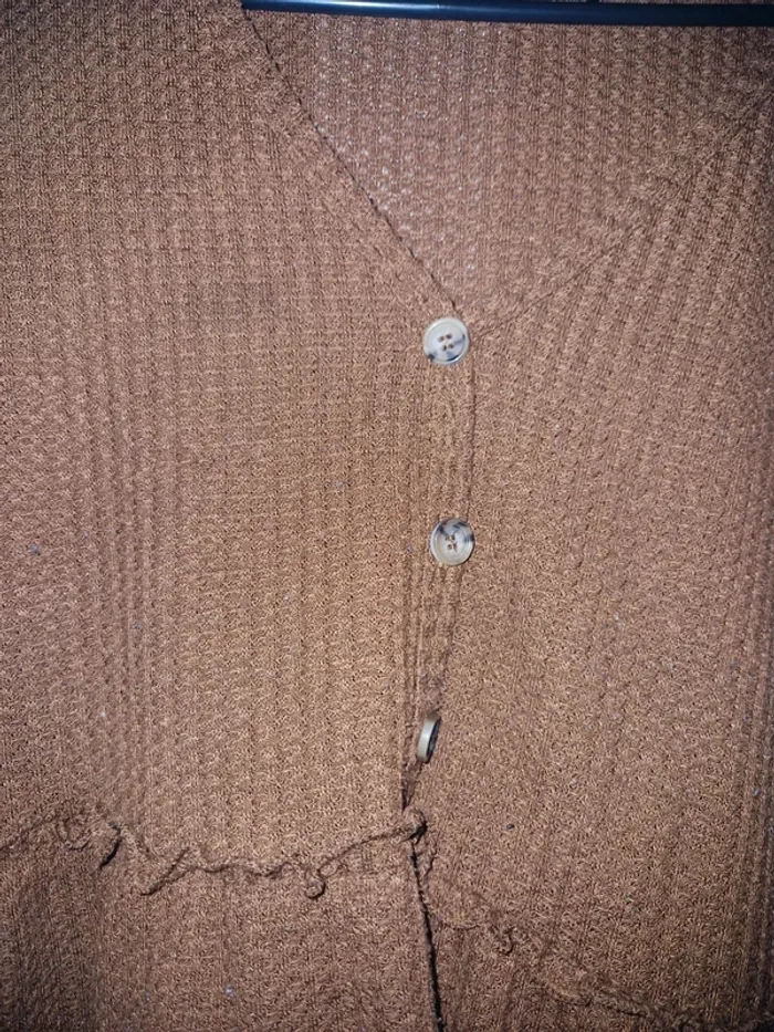 Pull marron - photo numéro 3