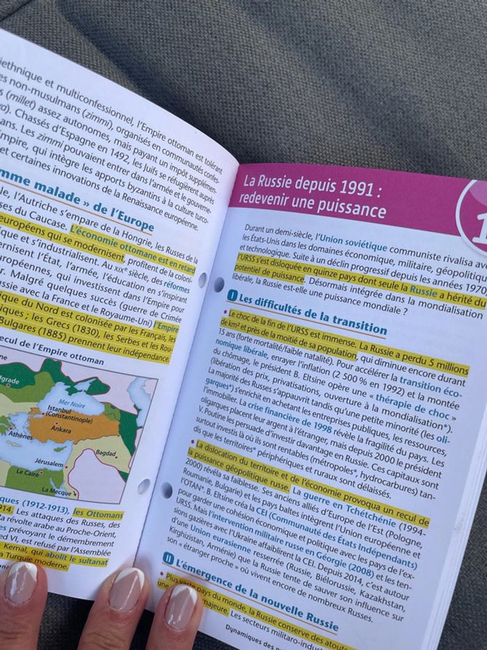 Fiches spécial bac hggsp histoire géo 1 première - photo numéro 3