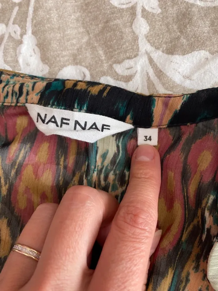 Blouse chemisier nafnaf 34 - photo numéro 3