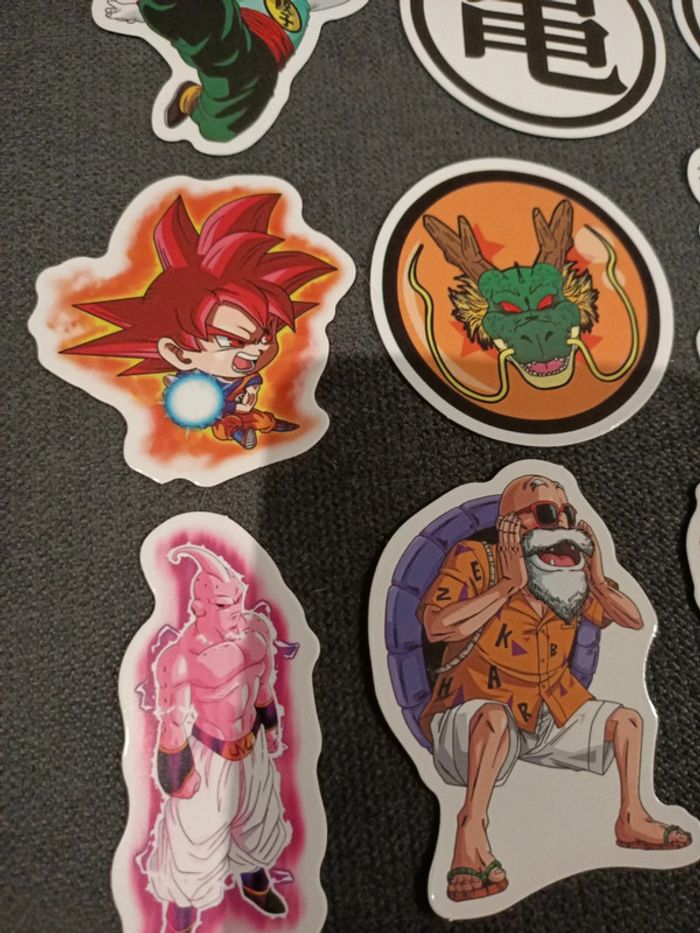 13 autocollants dragon ball Z - photo numéro 2
