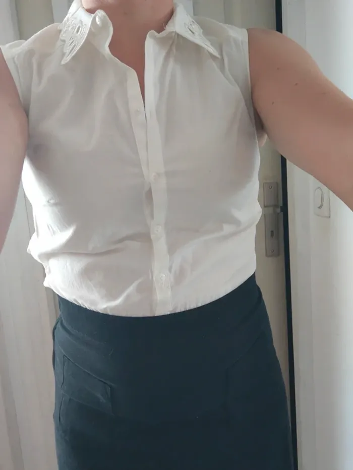 Robe chemise Nafnaf 38 - photo numéro 2