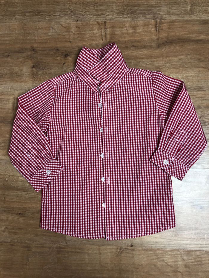 Chemise à carreaux