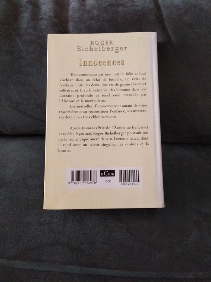 Innocences de Roger Bichelberger - photo numéro 2