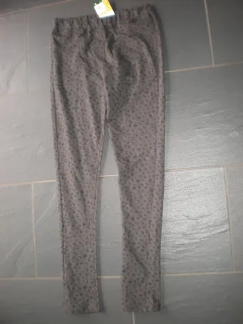 Pantalon legging fille 14 ans neuf motif léopard