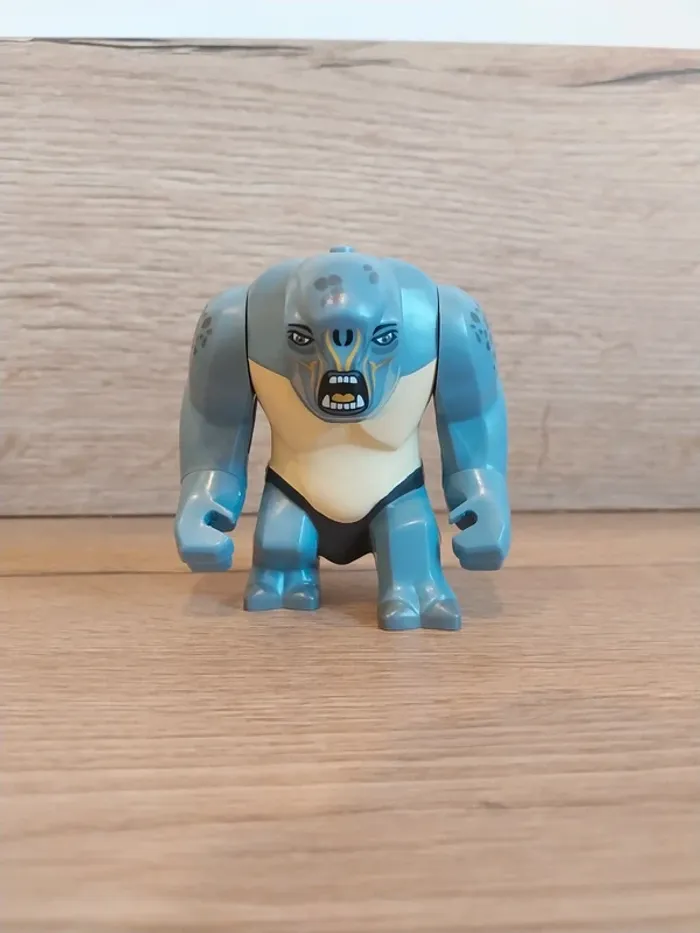 Figurine type lego Troll Orcs seigneur des anneaux