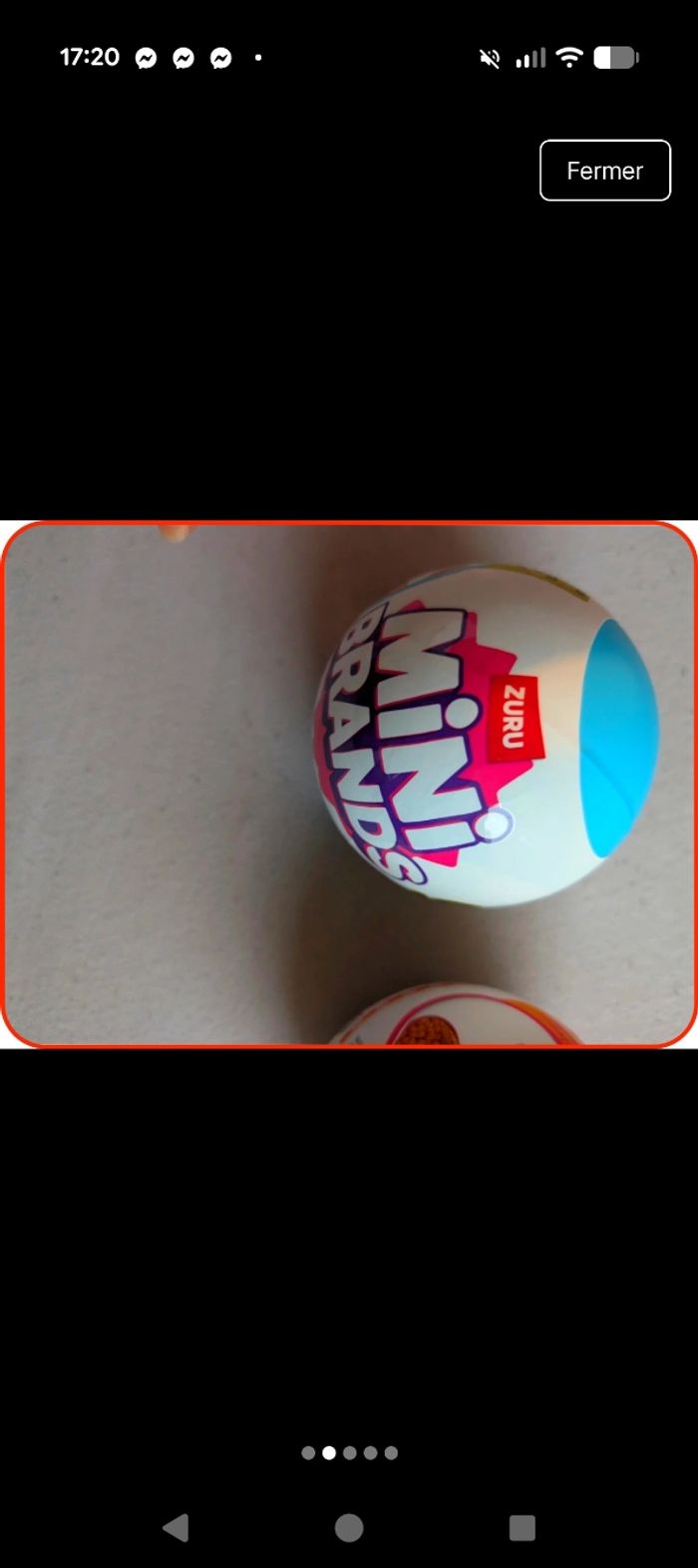 Lot 2 Boules Zuru Mini Brands Neuves - Séries Sneakers & Retro - photo numéro 2