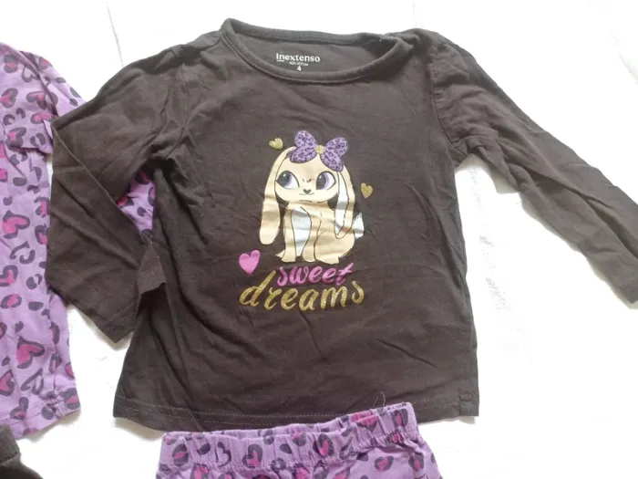Lot de pyjamas taille 4 ans - photo numéro 2