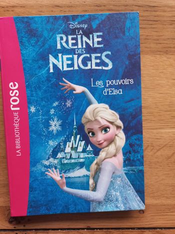 Livre bibliotheque rose ans reine des neiges tome 1