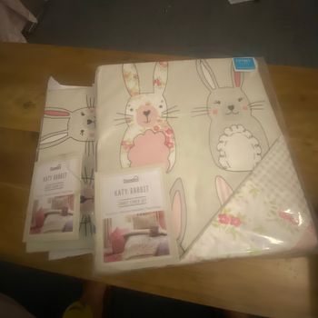Lot de 2 parrure de couette fille