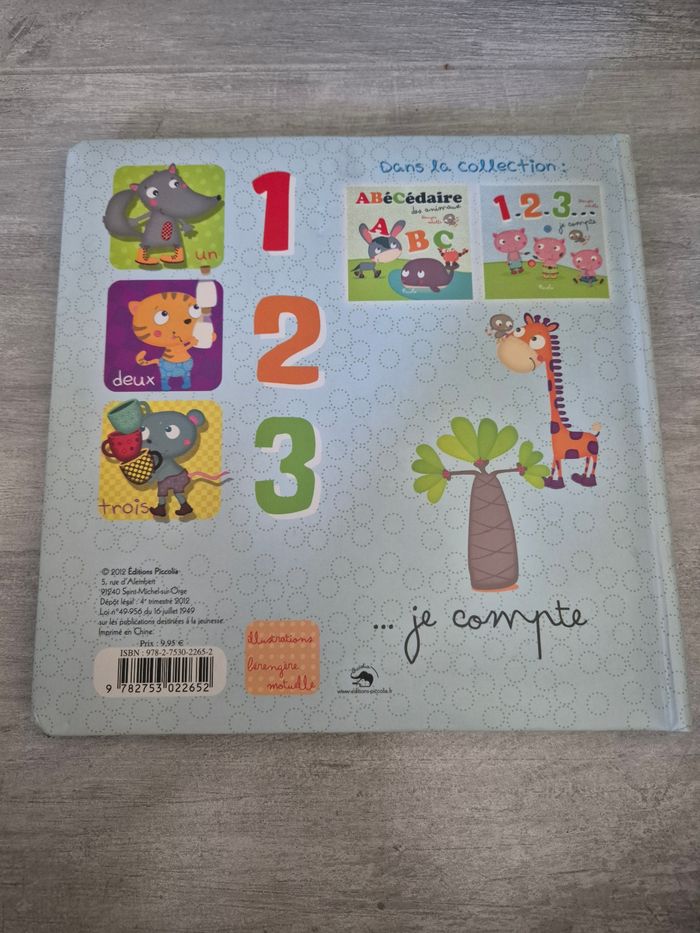 Livre 123 je compte Piccolia - photo numéro 3