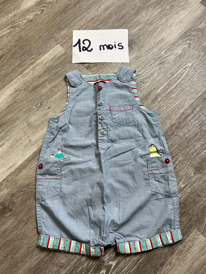 Salopette été 12 mois