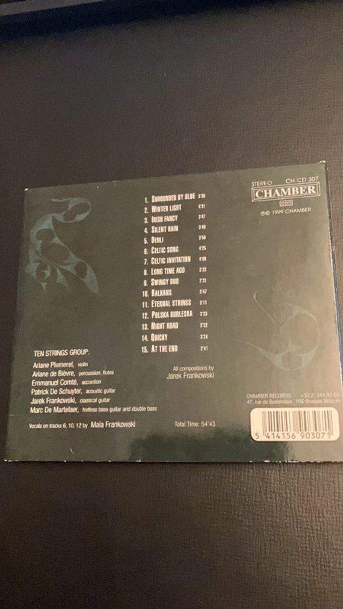 CD. Ten Strings Group. Silent Rain. - photo numéro 2