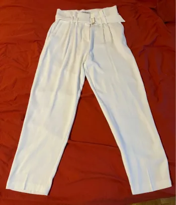 Magnifique pantalon paperbag ceinturé Morgan 42