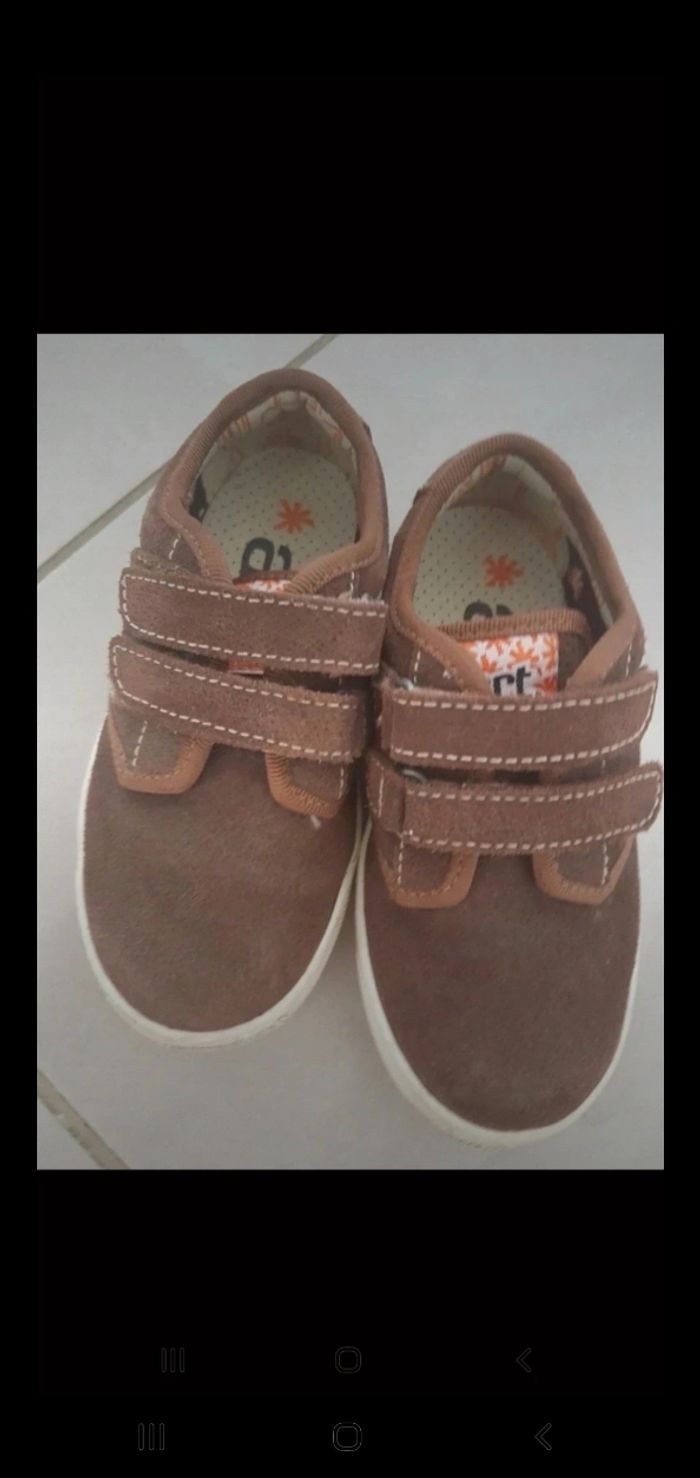Chaussures en nubuck,  taille 27