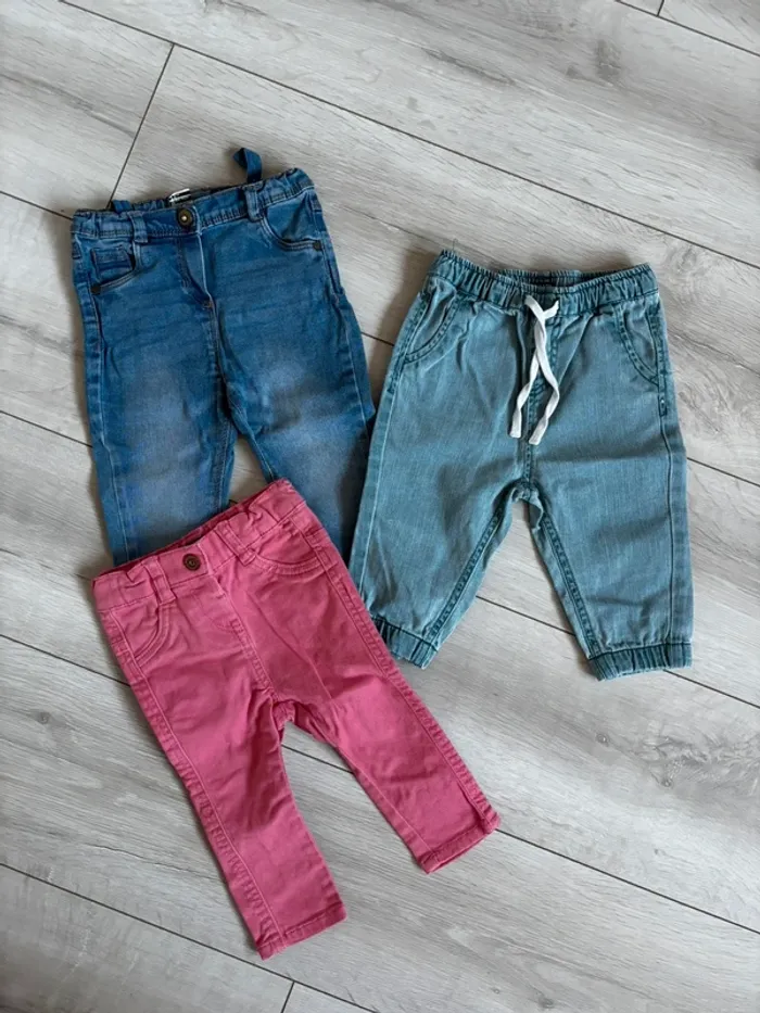 Lot de 3 jeans