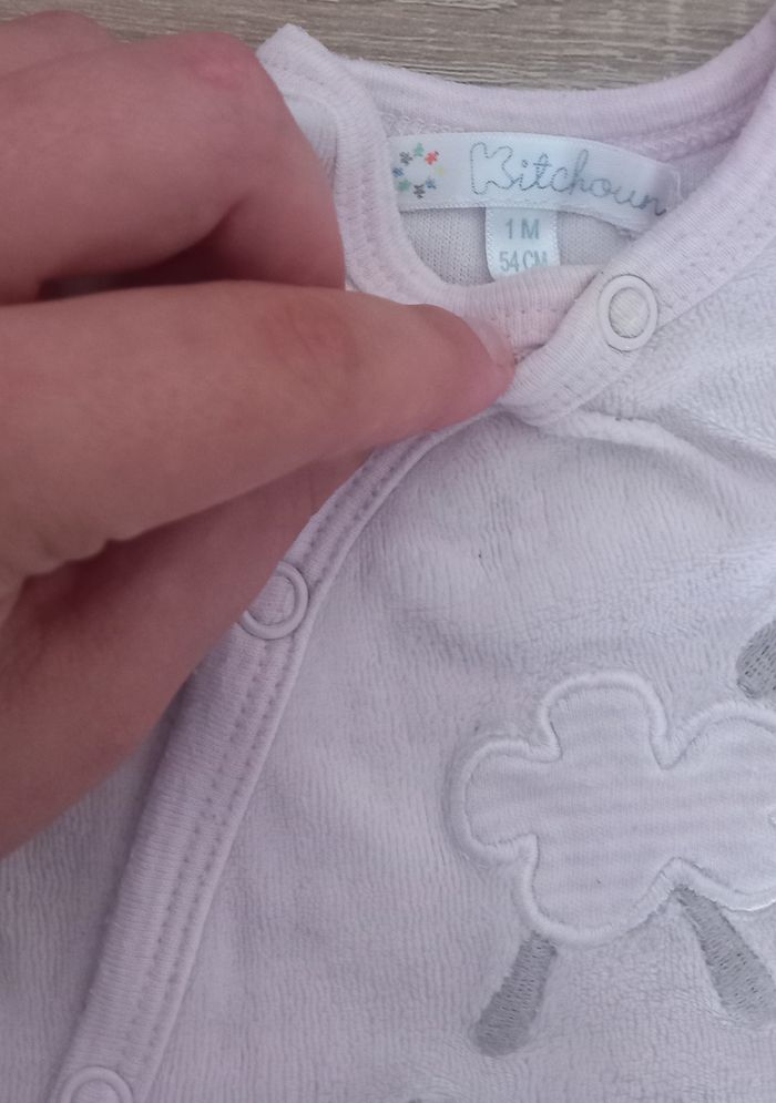 Pyjama fille taille 1 mois - photo numéro 2