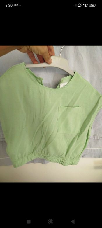 #kytie5ansfille. Top court taille 5/6 ans 