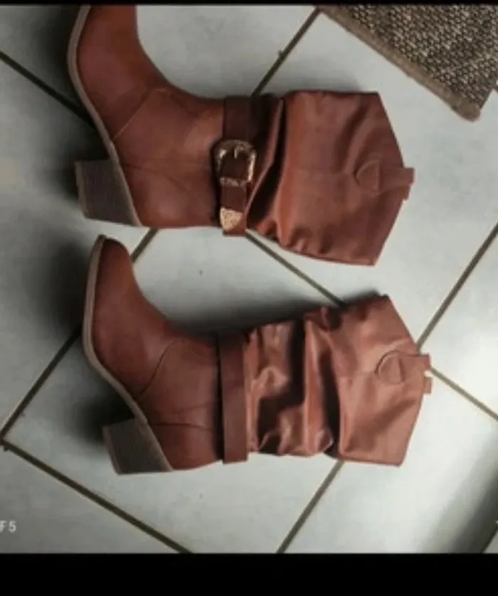 Botte marron taille 40 - photo numéro 3