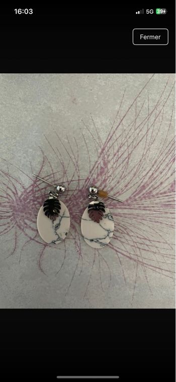 Boucles d’oreilles 