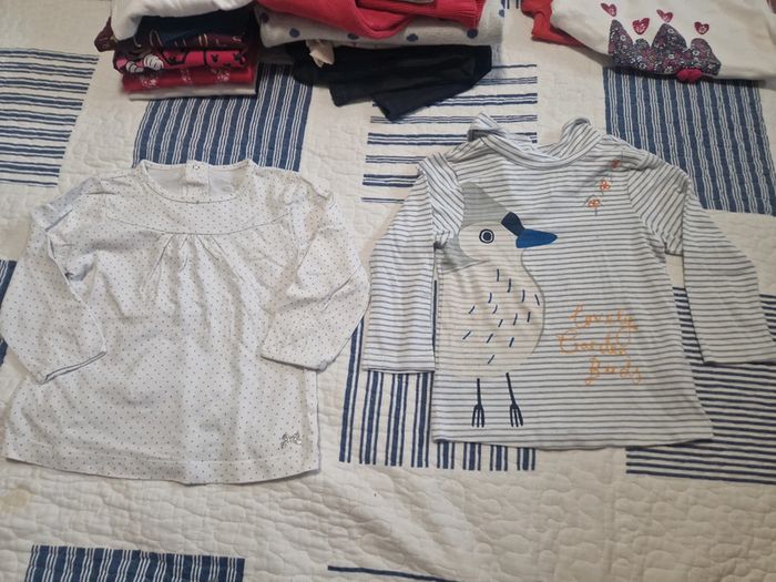 2 tee-shirts 18mois