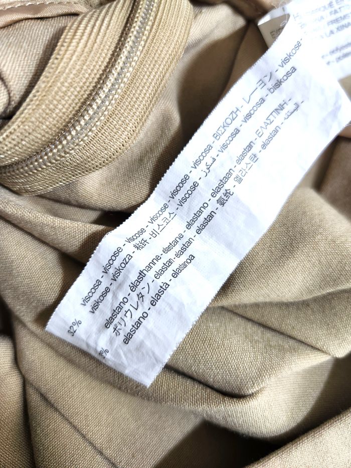 Jupe Plissée Stradivarius Beige - Taille XS - photo numéro 9