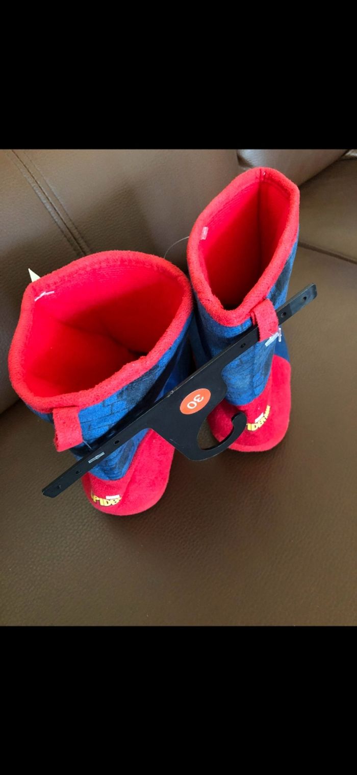 Chaussons bottes spiderman marvel 30 - photo numéro 2