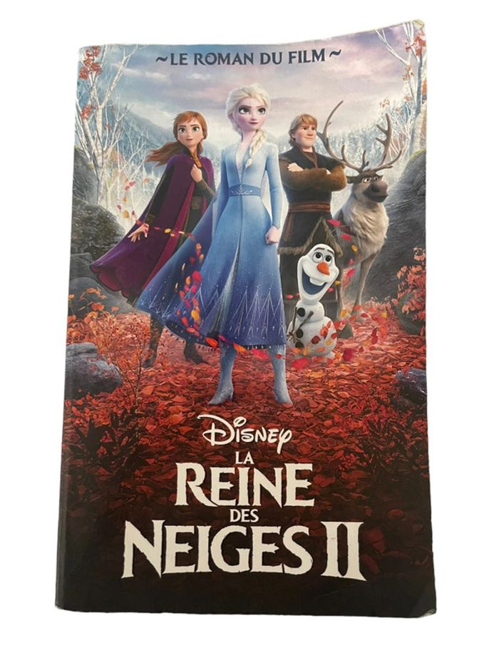 Livre Disney la reine des neiges 2 roman du film Hachette