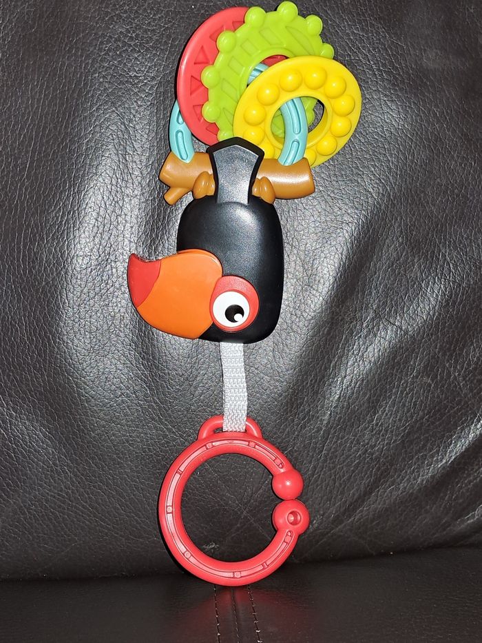 Jouet éveil bébé toucan - photo numéro 2