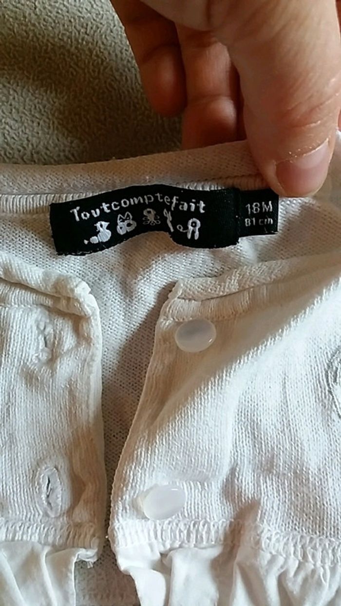 gilet blanc - photo numéro 2