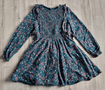 Robe fleurie sergent major 9 ans