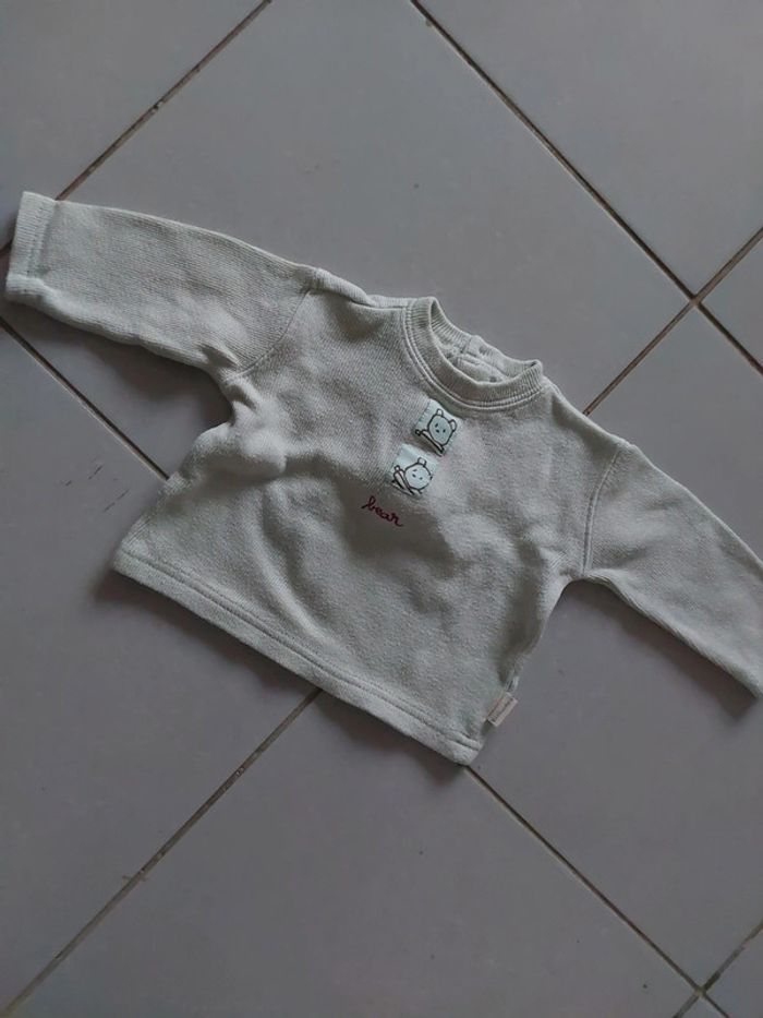 Tee-shirt manches longues garçon taille 3 mois