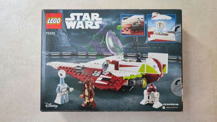 Lego Star Wars 75333 Le chasseur Jedi d'Obi-Wan Kenobi - photo numéro 2