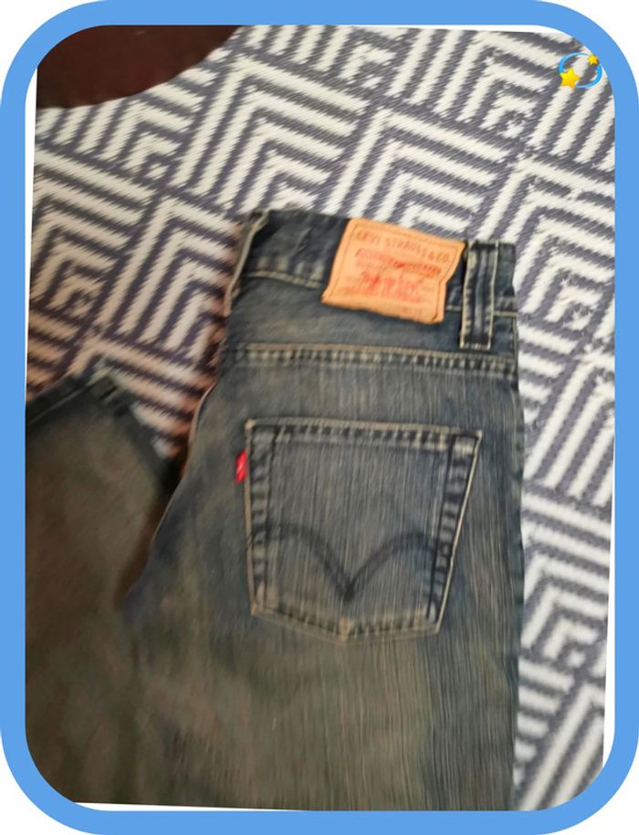 Jean levis Strauss 511 slim w30 L34 gris chiné - photo numéro 8