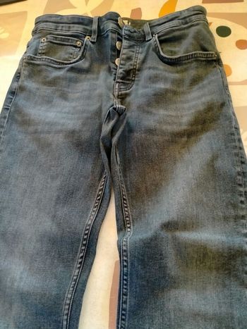 jean bleu foncé slim