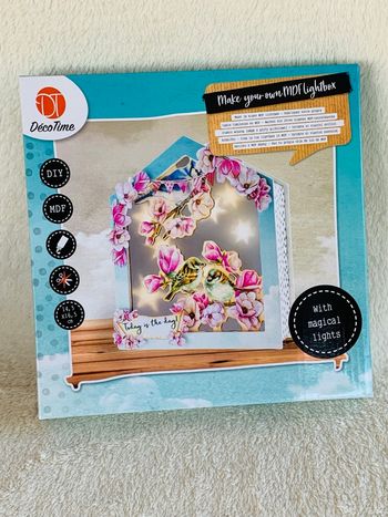 Kit à faire soi-même Boîte lumineuse 3D Decotime