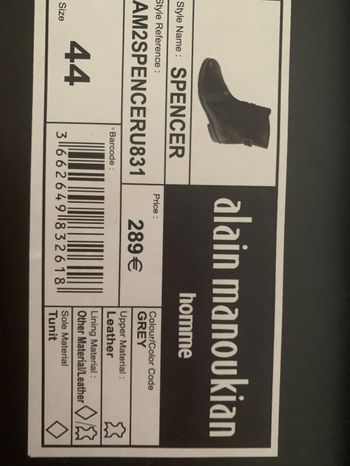 Chaussures homme neuve taille 44