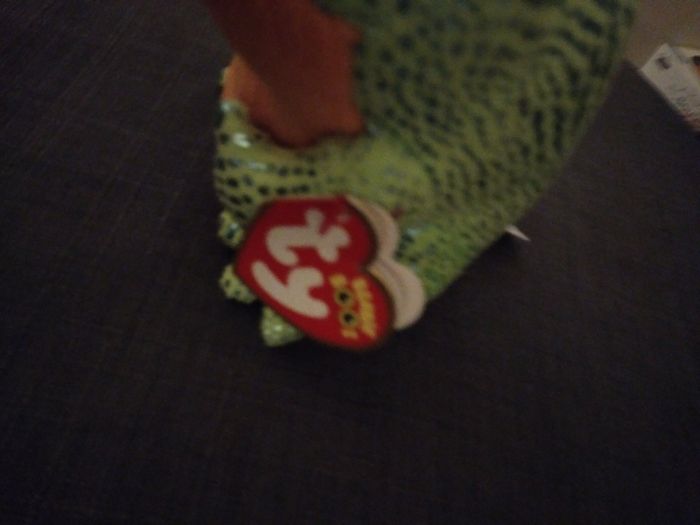 Peluche ty beanie boo grenouille 🐸 - photo numéro 3