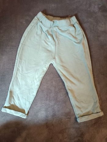 Pantalon vert sauge