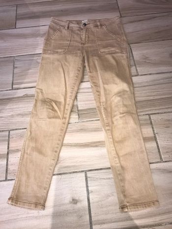 Pantalon jeans beige ichi 36