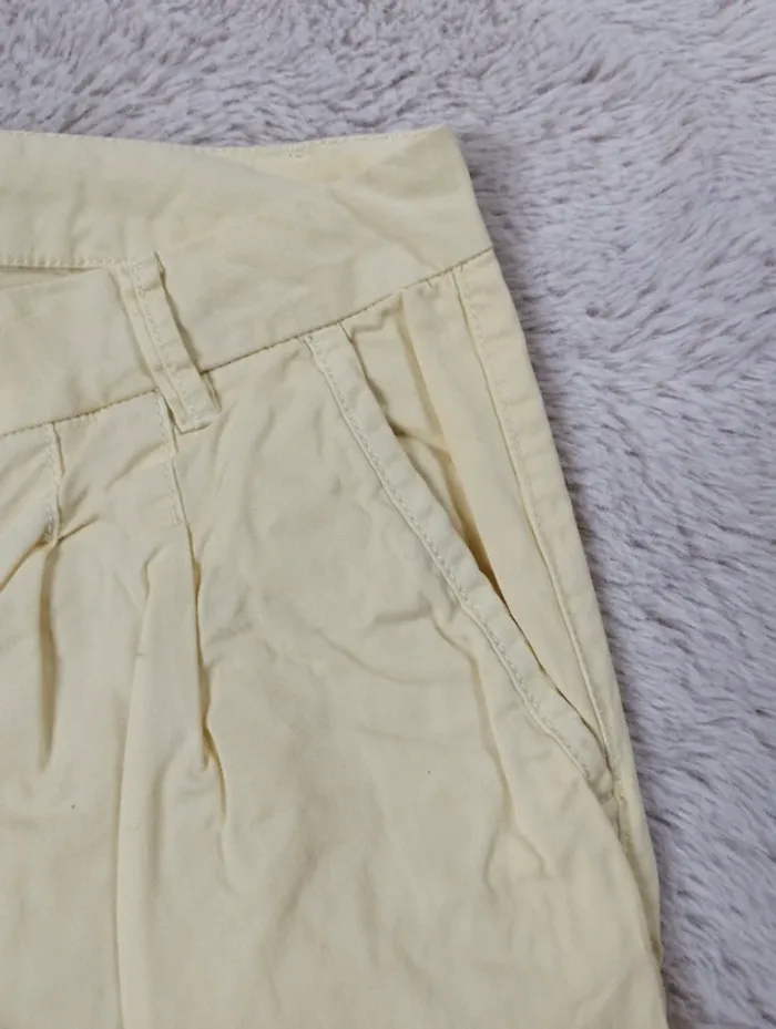 Pantalon chino jaune Promod 34 - photo numéro 5