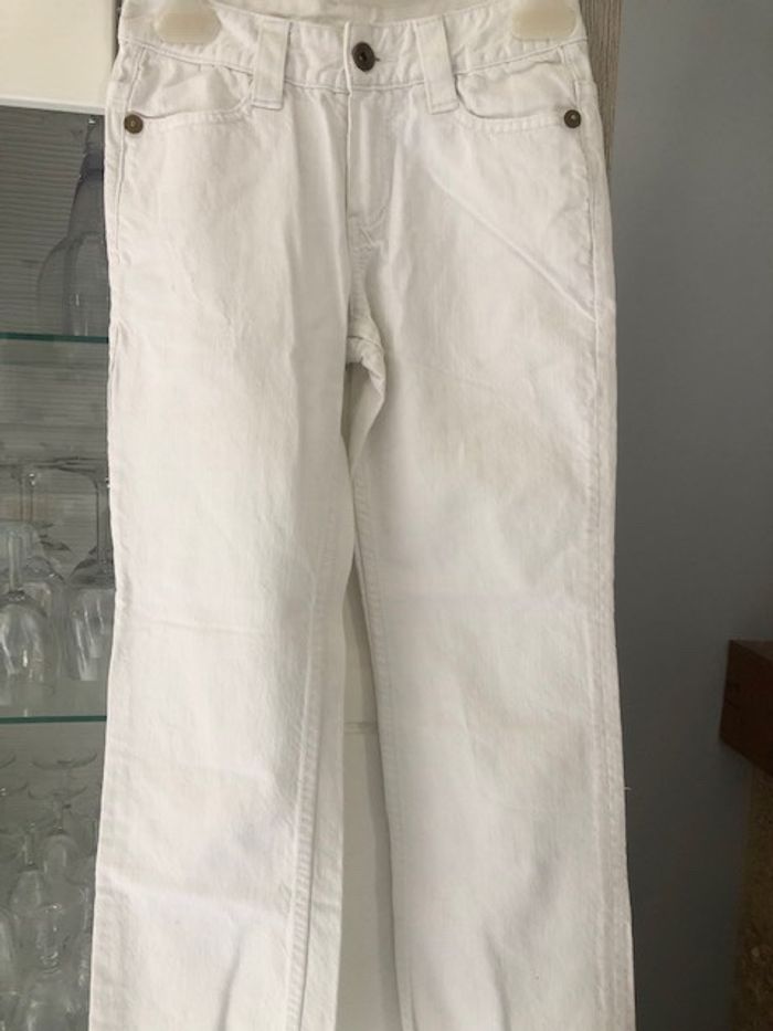 Pantalon blanc ikks 10 ans - photo numéro 2
