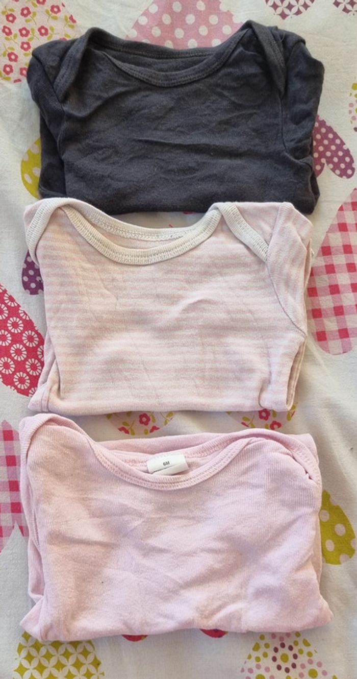 Lot de 3 bodies