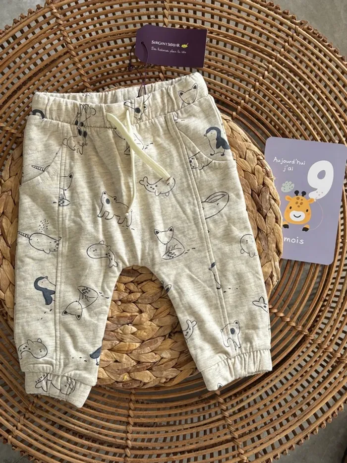Pantalon, sergent Major en taille neuf mois