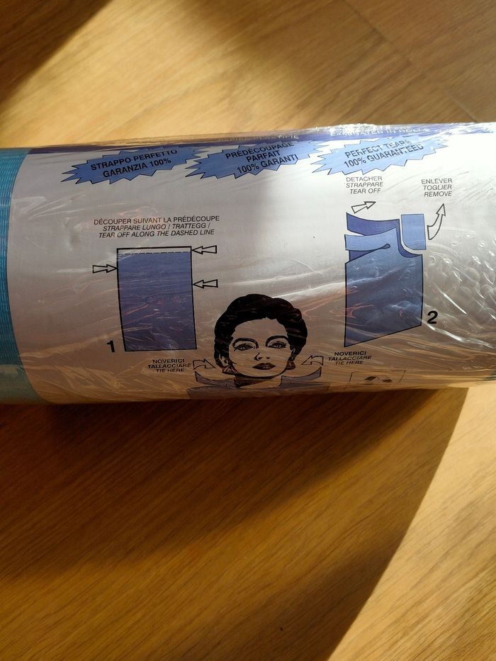 Rouleaux 80 bavoirs jetable 60x55cm - photo numéro 2