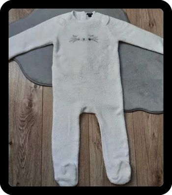 pyjama kiabi en pilou pilou motif chat 24 mois état neuf