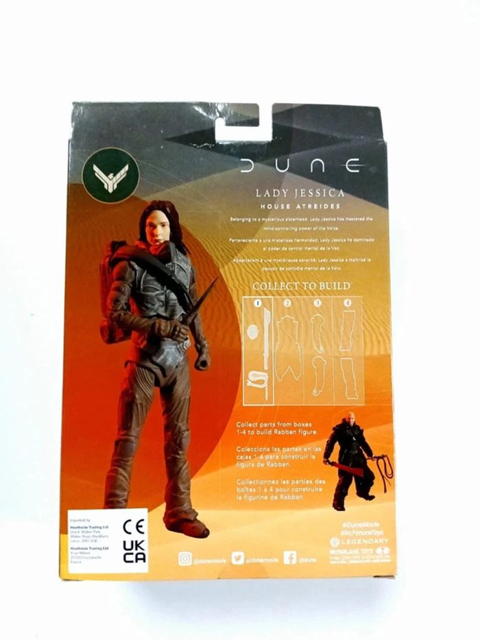 Figurine McFarlane Dune Lady Jessica 7 pouces Collect to build Rabban - photo numéro 2
