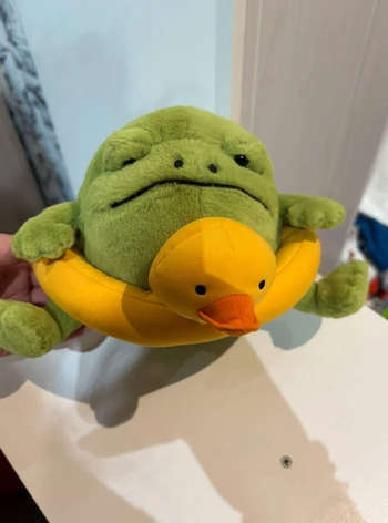 Peluche grenouille